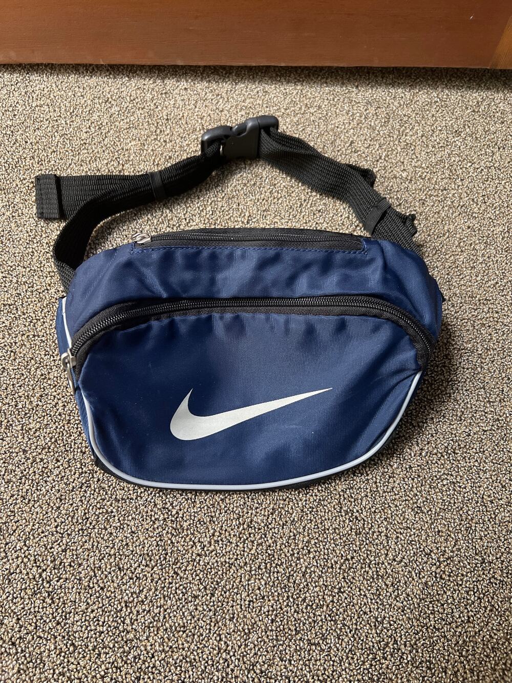Blue Nike Swoosh Fanny Pack Waist Pack